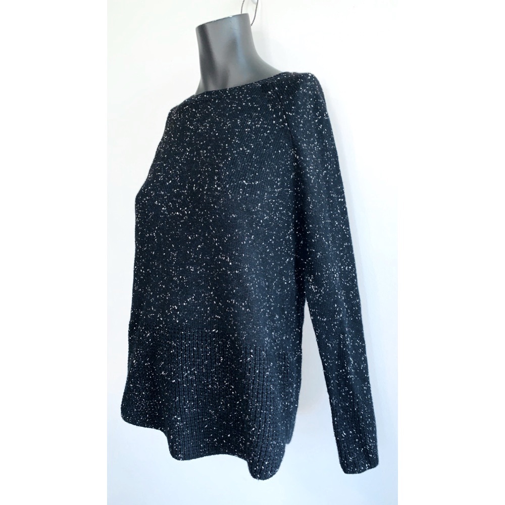Calvin Klein speckled black sweater NWT